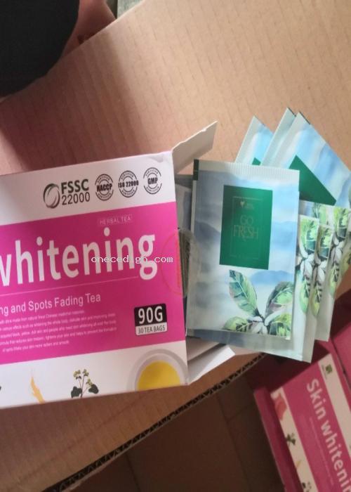 Skin whitening and spots fading tea